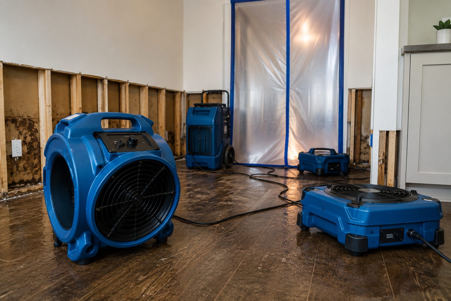 Dry on a Meter - Not Dry to the Touch — Lafayette Water Damage Pros